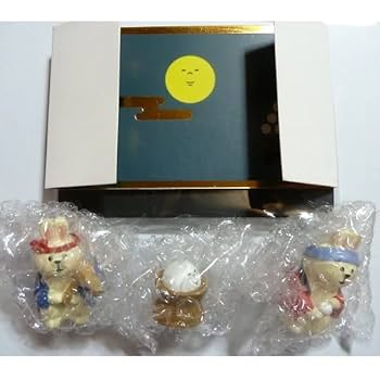 concombre 月見だんご : 満月ついたて:餅つきうさぎ　 3点セット concombre 月見だんご : 満月ついたて:餅つきうさぎ 3点セット